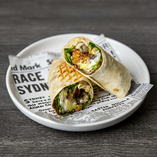 Crispy Chicken Wrap.