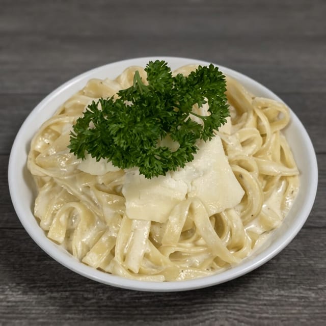 Fettuccine Alfredo.